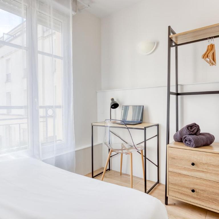 Le bleu, très bien situé 1mn centre commerciale, Disney PARKING GRATUIT - Apartamento de 1 dormitorio - 8