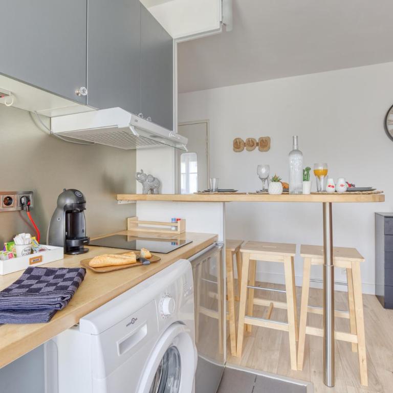 Le bleu, très bien situé 1mn centre commerciale, Disney PARKING GRATUIT - Apartamento de 1 dormitorio - 14