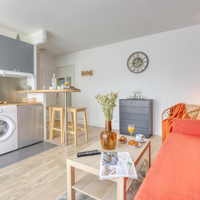 Le bleu, très bien situé 1mn centre commerciale, Disney PARKING GRATUIT - Apartamento de 1 dormitorio - 18