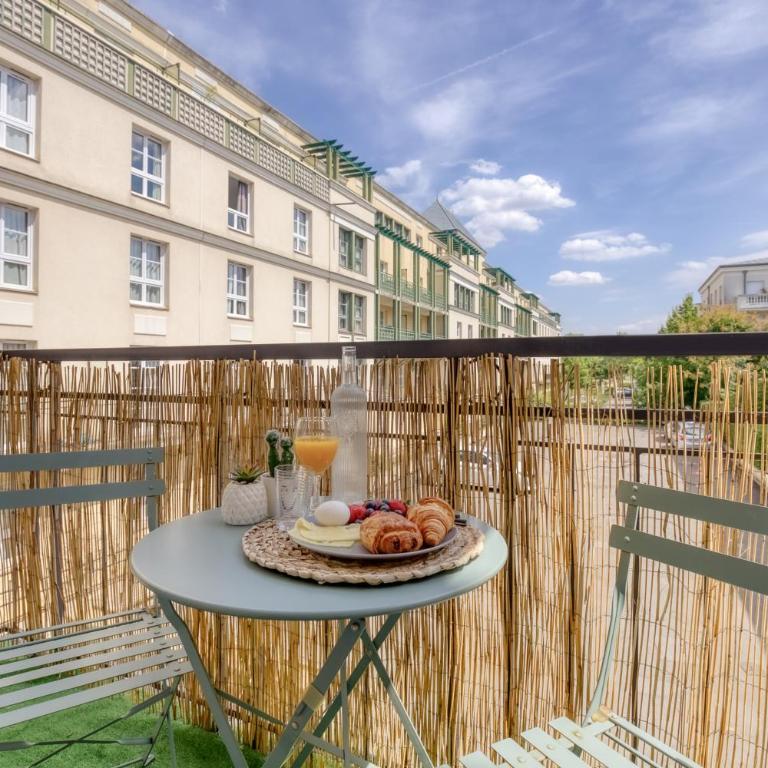 Le bleu, très bien situé 1mn centre commerciale, Disney PARKING GRATUIT - Apartamento de 1 dormitorio - 17