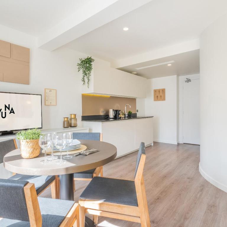 Yuna Les Halles - Serviced Apartments - Appartement 1 Chambre avec Balcon - Vue sur Ville - 38 m² - 15