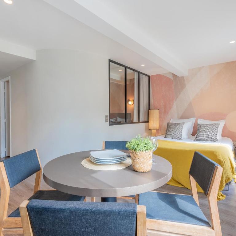 Yuna Les Halles - Serviced Apartments - Appartement 1 Chambre avec Balcon - Vue sur Ville - 38 m² - 14