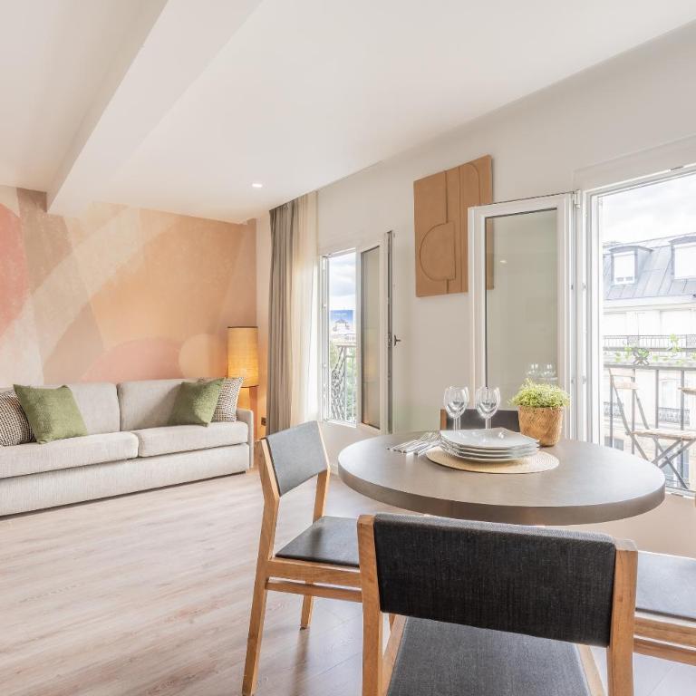 Yuna Les Halles - Serviced Apartments - Appartement 1 Chambre avec Balcon - Vue sur Ville - 38 m² - 11