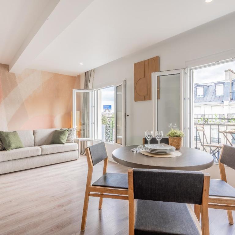 Yuna Les Halles - Serviced Apartments - Appartement 1 Chambre avec Balcon - Vue sur Ville - 38 m² - 9