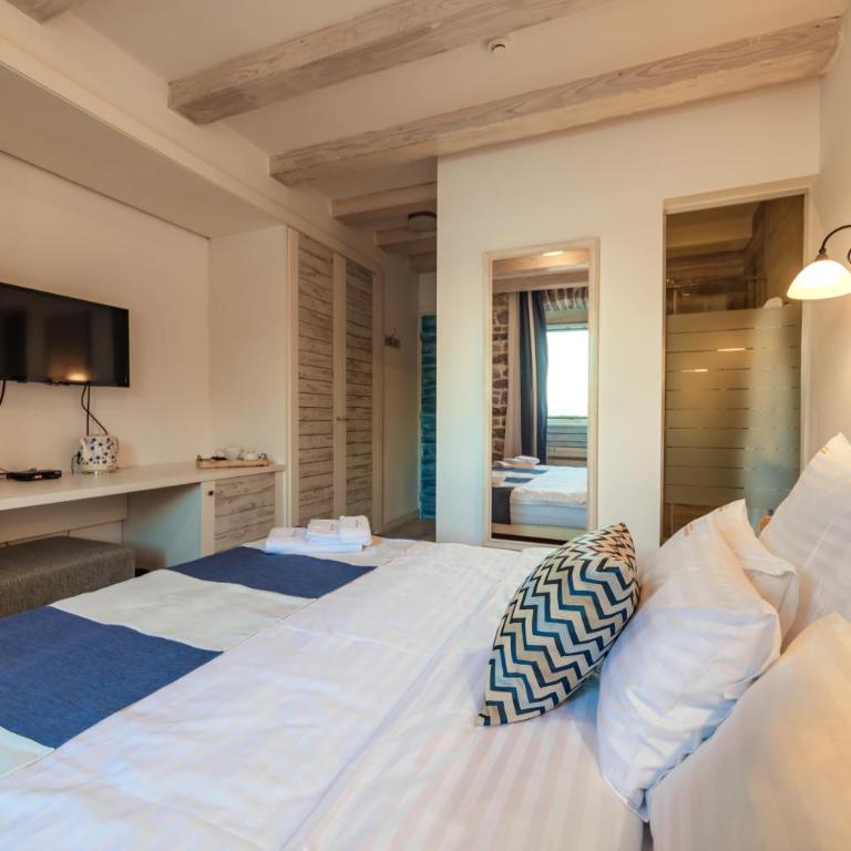 Boutique Hotel Blanc & Bleu - Capitano - Dvokrevetna Soba sa Bračnim Krevetom i Pogledom na More - 10