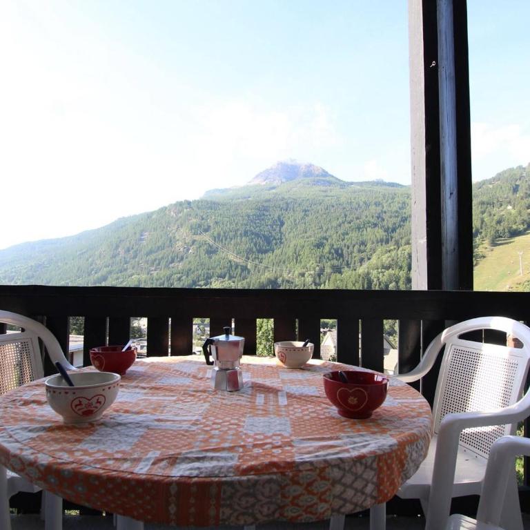 Studio confort 4 pers. à Chantemerle, Serre-Chevalier – Balcon, parking, casier à ski - Appartement 1 Chambre - 3