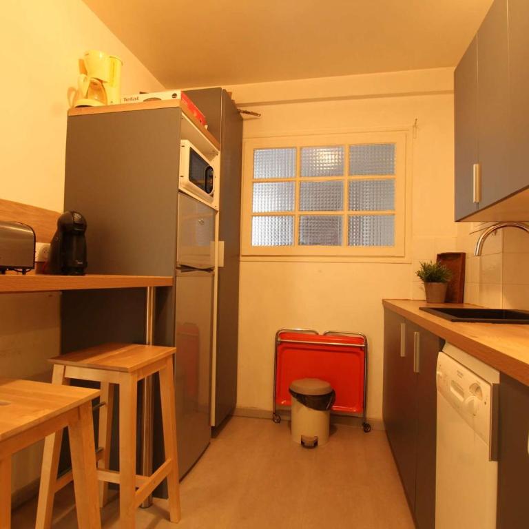 Appartement cosy pour 6 à Chantemerle, Serre-Chevalier. Balcon, parking, casier à ski, 2 étoiles. - Appartement 1 Chambre - 2