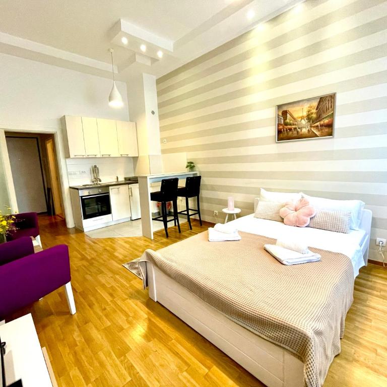 DORA stan na dan Novi Beograd Savada Blok A, parking 5 evra dan - Studio Apartman - 1