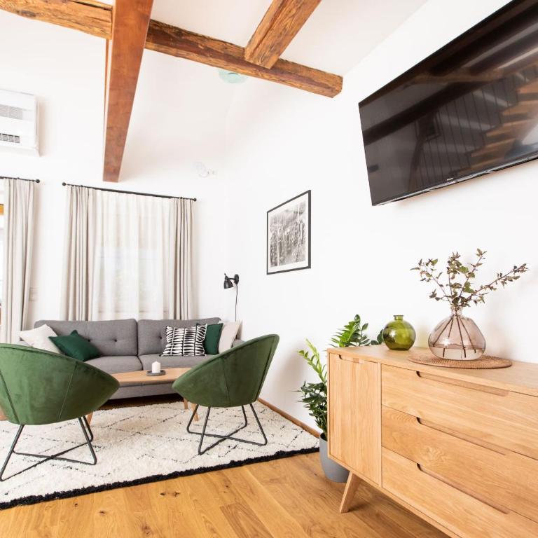 Ferienwohnungen in der alten Schnapsbrennerei Kolleritsch in Mureck - Apartment mit 2 Schlafzimmern - 9