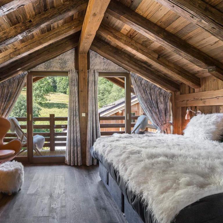 Chalet élégant 4* à Méribel, proche télécabine Olympe, 4 chambres, dortoir, hammam et cheminée - FR-1-566-32 - Chalet (12 Adulti) - 8