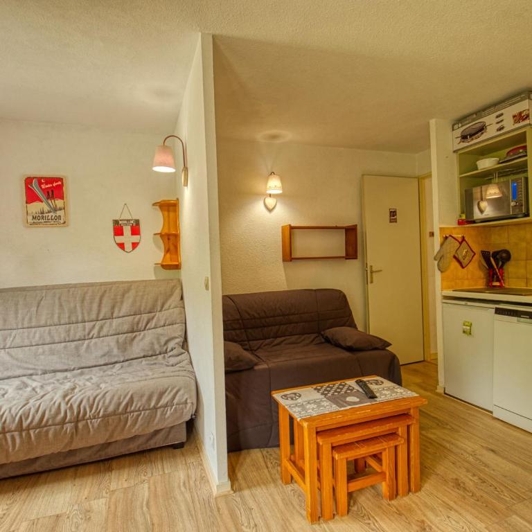 Confortable appartement à Morillon 1100 pour 5 pers, TV, animaux admis - Appartement 1 Chambre - 3