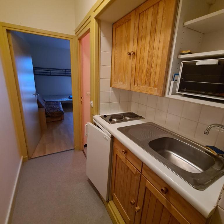 Ski-to-door apartment au Collet d'Allevard - Apartment mit 1 Schlafzimmer - 18