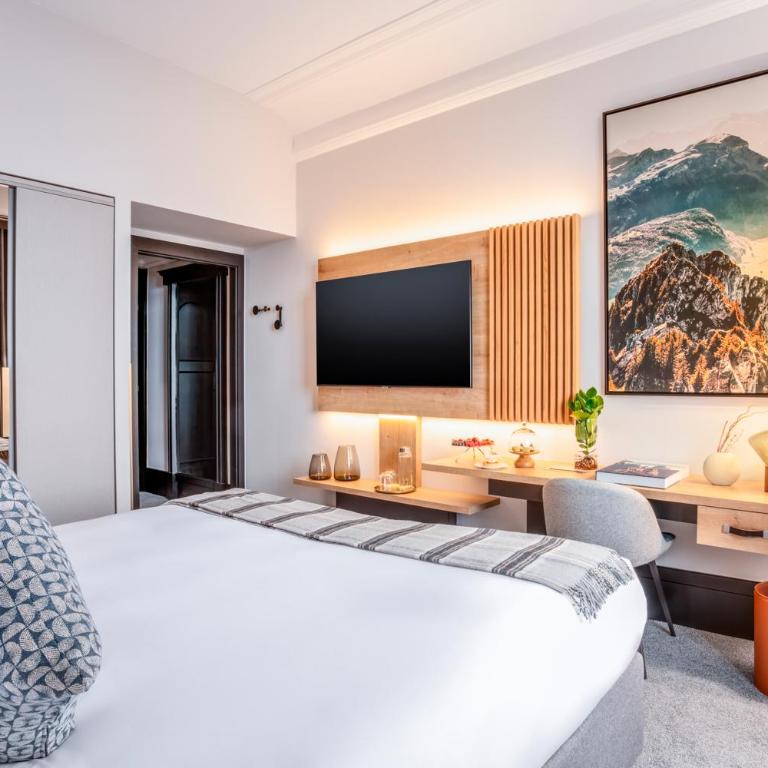 Villars Palace - Doppelzimmer mit Bergblick - 4