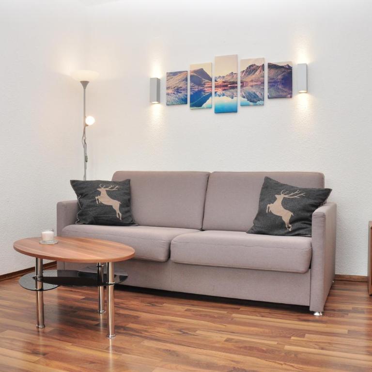 Appartment Haus Birgit - Apartment mit 1 Schlafzimmer, Balkon und Bergblick - 3
