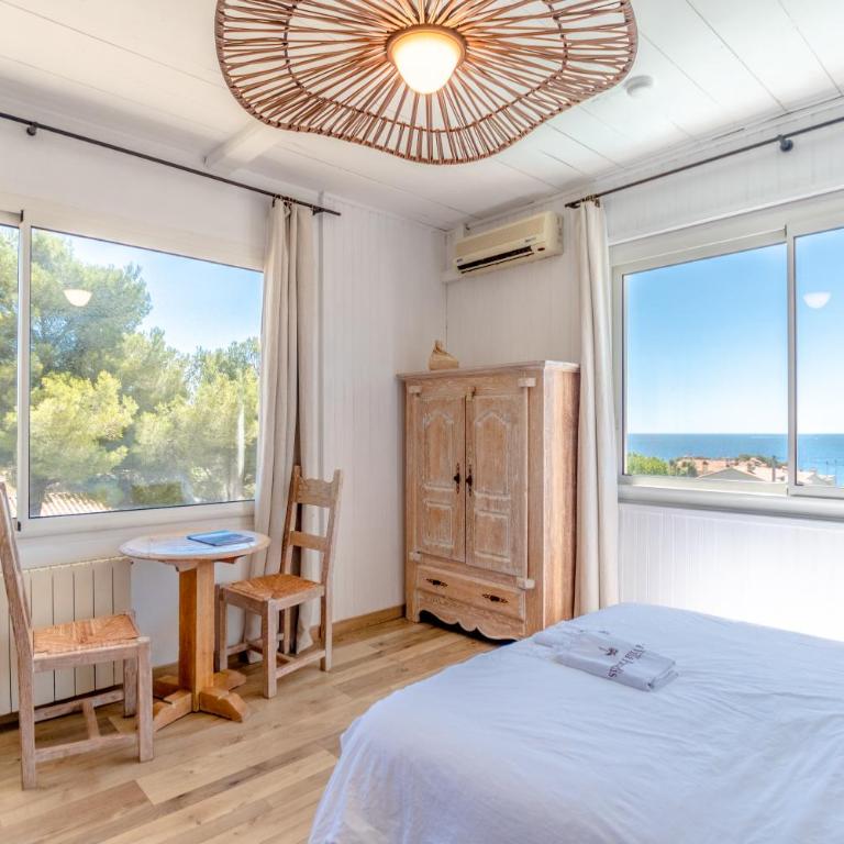 Villa Paradis - Chambre Double Deluxe - Vue sur Mer - 4