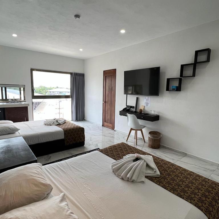 Hotel Ko'ox Wenne - Habitación Doble - 2 camas dobles - 14