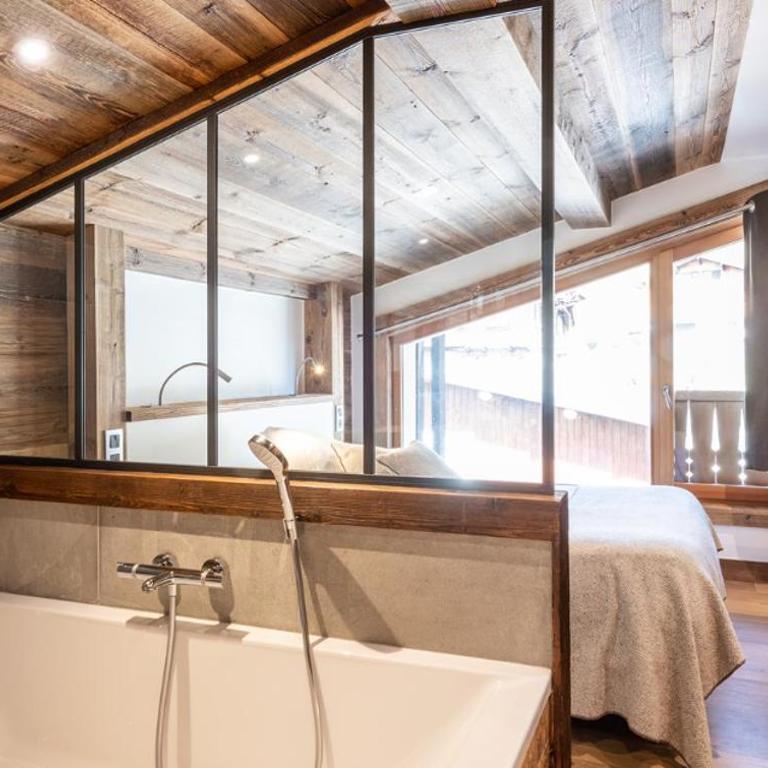 Hotel le Petit Dru - Petite Chambre Simple Mansardée - 1