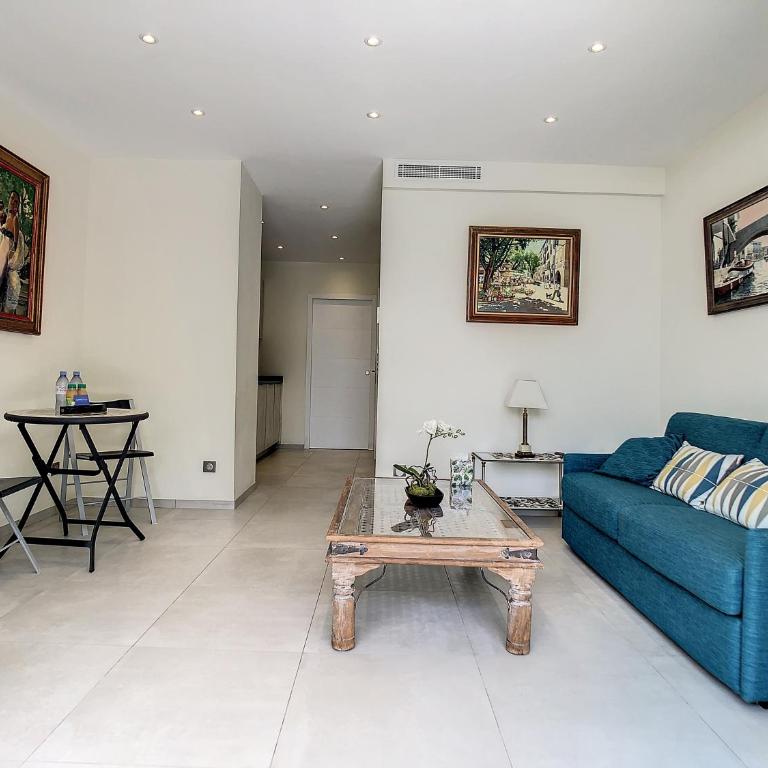 Beautiful 1 bedroom with garden on the Croisette 254 - Apartamento de 1 dormitorio - 6