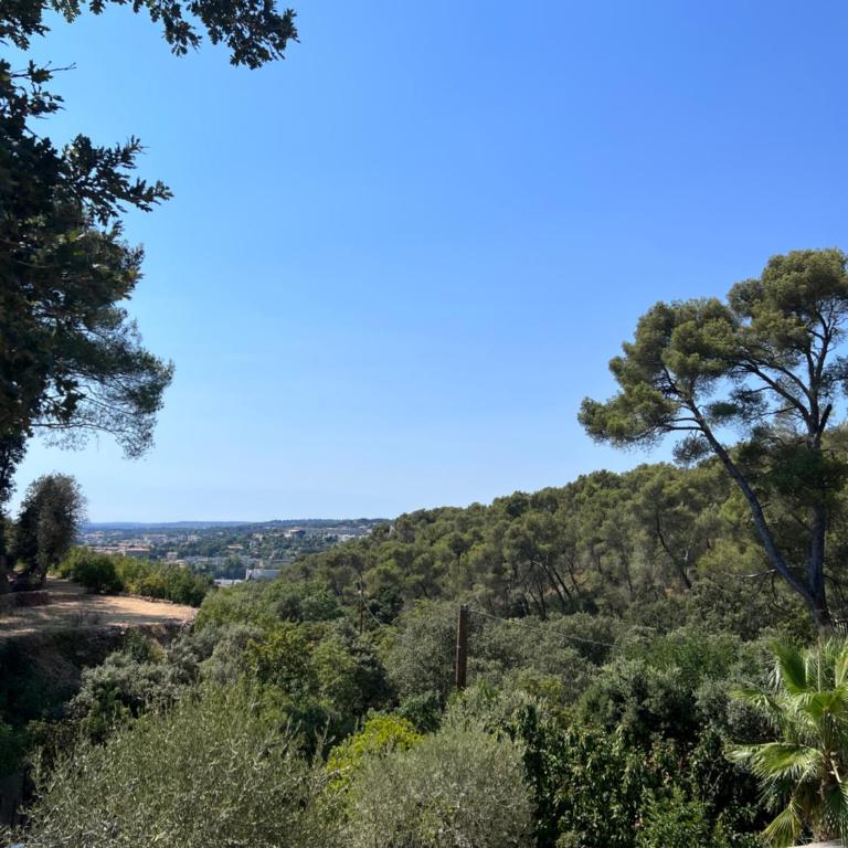 La Farigoule - Sainte-Victoire - Vue exceptionnelle sur Aix-en-Provence - Appartement - Vue sur Jardin - 13
