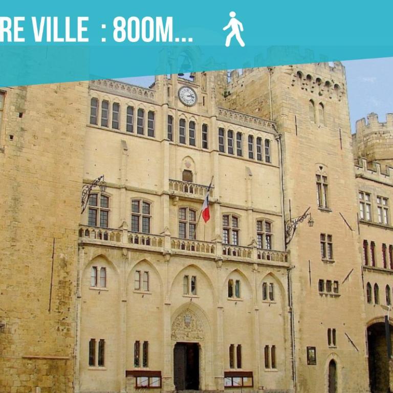 Le Lovely Narbonnais - Balneo & Sauna - One-Bedroom Apartment - 27