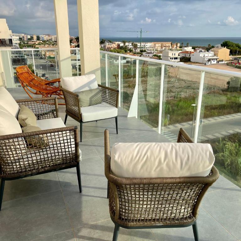 Beautiful penthouse with pool and wonderful beach view - Apartamento de 2 dormitorios - 1
