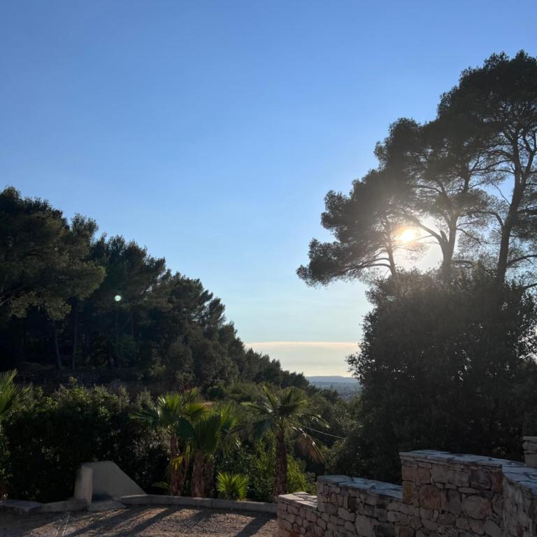 La Farigoule - Sainte-Victoire - Vue exceptionnelle sur Aix-en-Provence - Appartement - Vue sur Jardin - 17