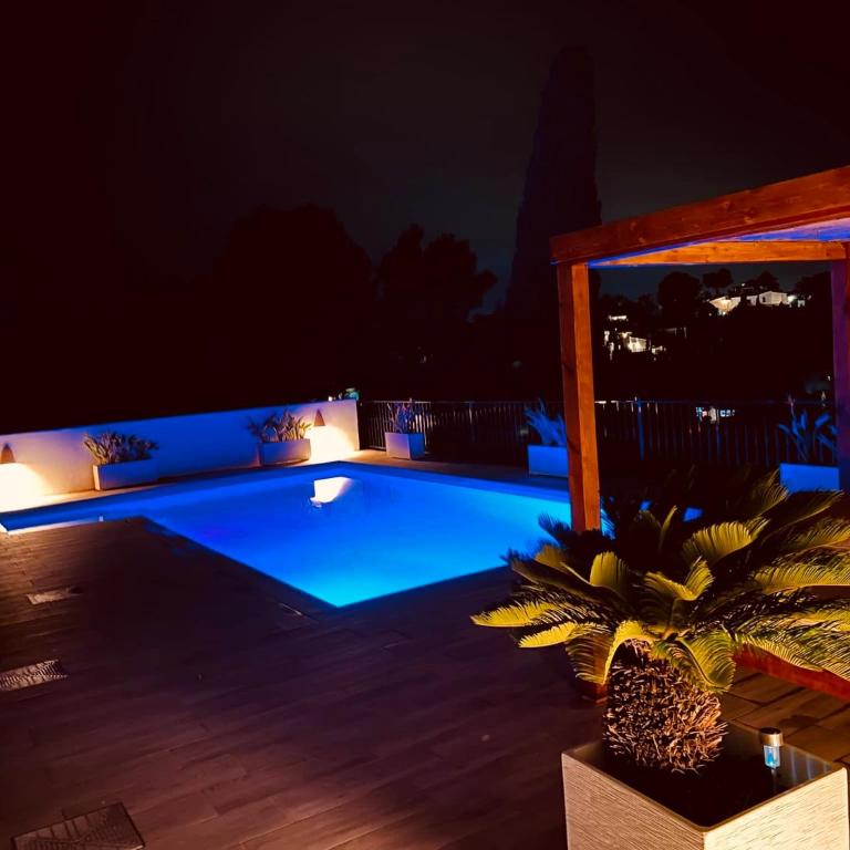 Magic Dream Seaview Villa Denia with 2 Pools, BBQ, Airco, Wifi - Villa - 12