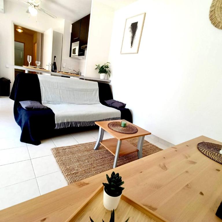 2P 42m² Terrasse / Piscine / Clim / Plage ! - Appartement 1 Chambre - 6