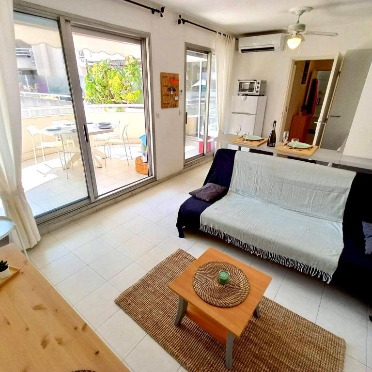 2P 42m² Terrasse / Piscine / Clim / Plage ! - Appartement 1 Chambre - 5