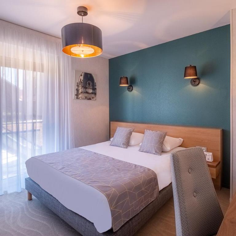 The Originals City, Hôtel Les Thermes de l'Avenue, Dax - Chambre Double Classique - Grand Lit Double - 1