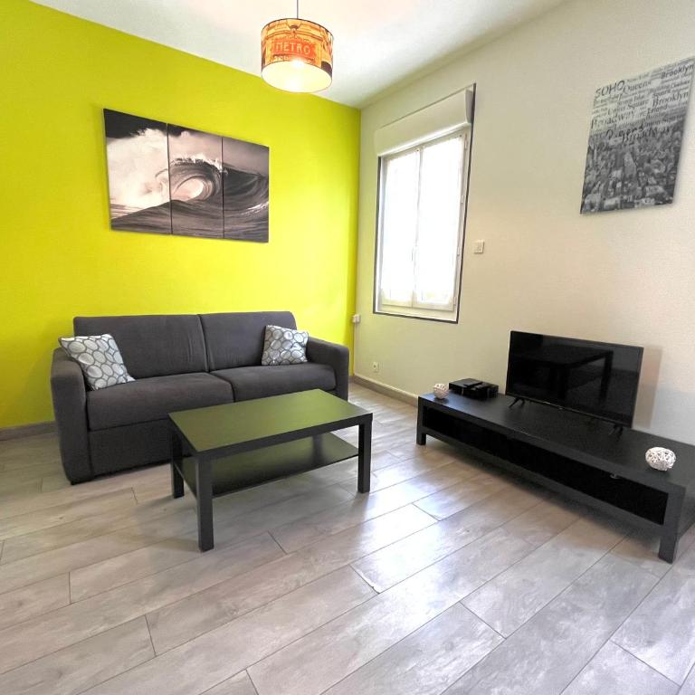 Esprit libre, Beau 2 pièces climatisé - Appartement 1 Chambre - 13