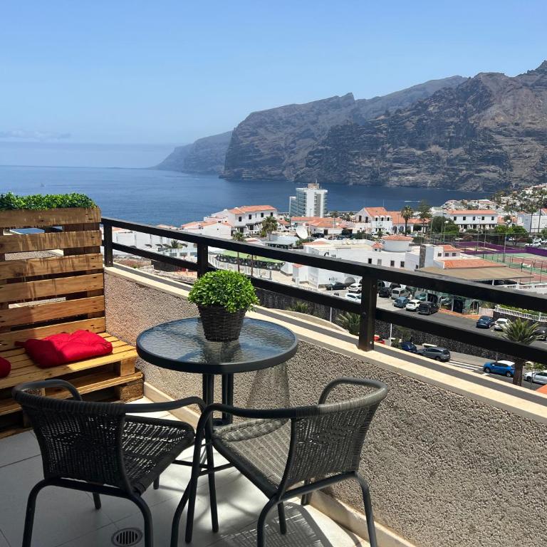 Studio with fantastic sea view in Los Gigantes - Apartment mit 1 Schlafzimmer - 1