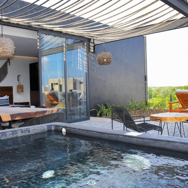 IIK Tulum Luxury Condo by Spot Rentals - Luxury Studio Penthouse with Private Plunge Pool in Rooftop - 11