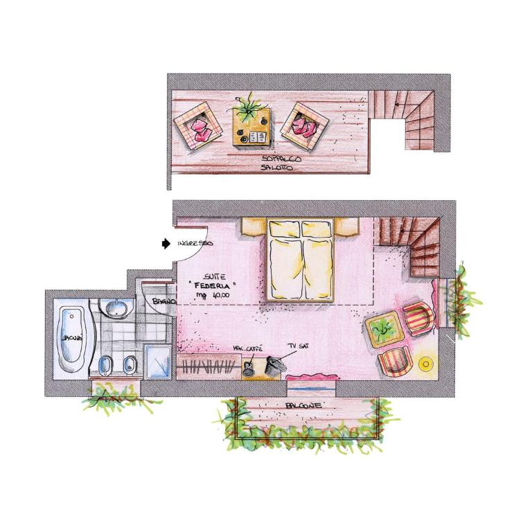 Chalet Mattias - Suite con Vasca Idromassaggio - 3 Adulti - 1