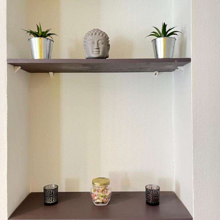 Esprit libre, Beau 2 pièces climatisé - Appartement 1 Chambre - 18