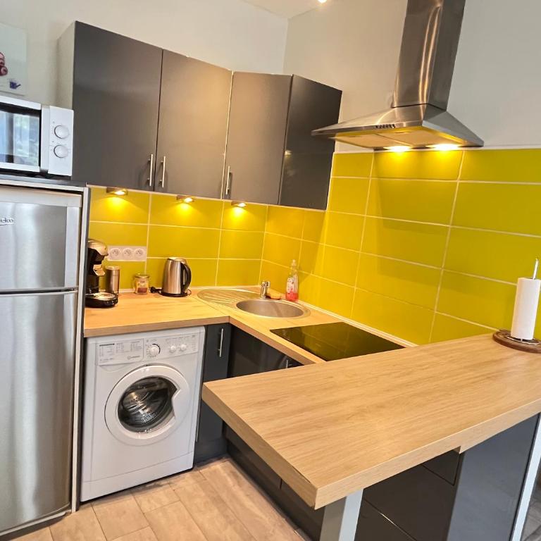 Esprit libre, Beau 2 pièces climatisé - Appartement 1 Chambre - 7