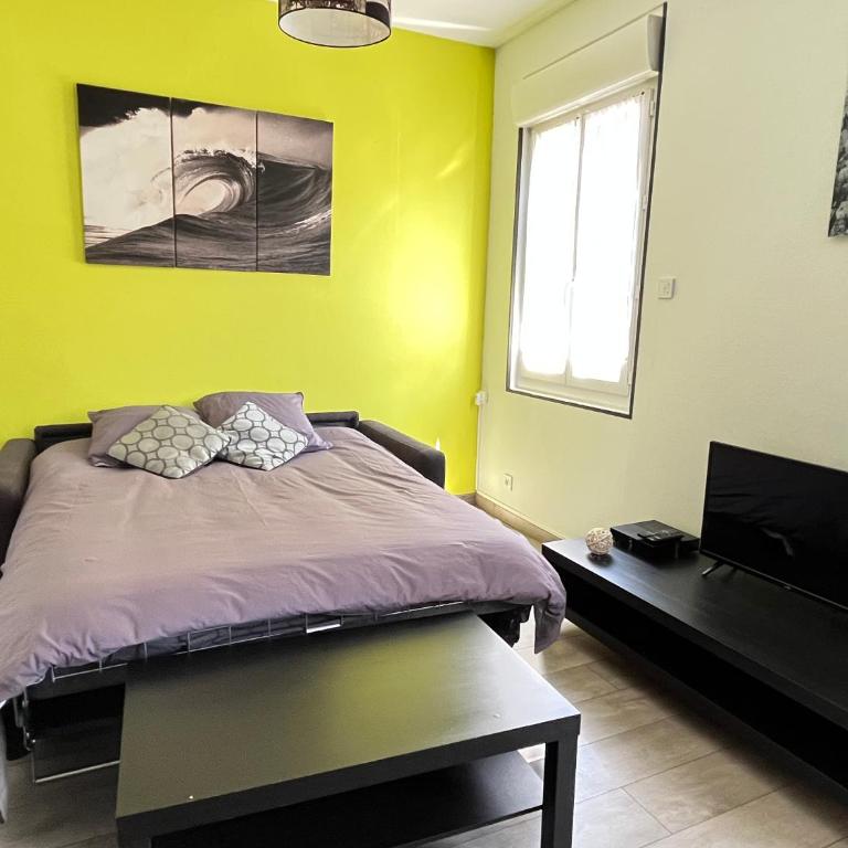 Esprit libre, Beau 2 pièces climatisé - Appartement 1 Chambre - 6