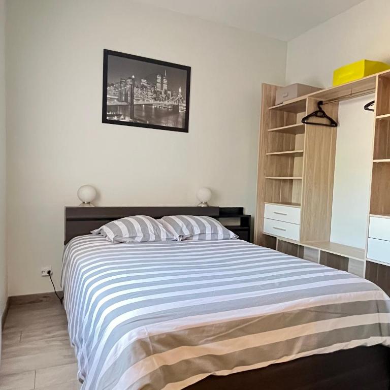 Esprit libre, Beau 2 pièces climatisé - Appartement 1 Chambre - 5