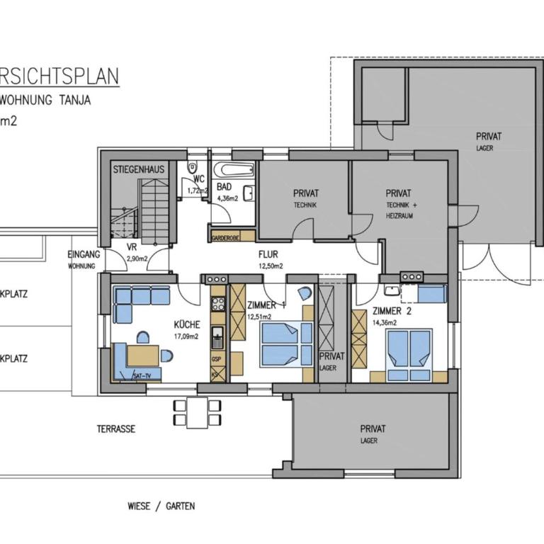 Ferienwohnung Tanja inklusive Sommercard - Apartment mit 2 Schlafzimmern - 38