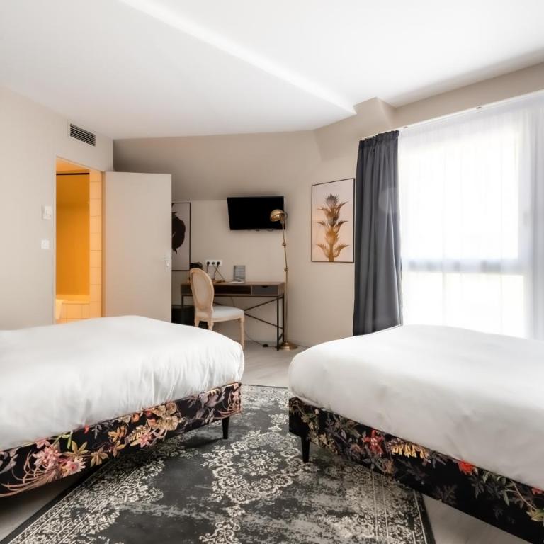 La Maison Hôtel Mulhouse Centre - Large Twin Room - 2