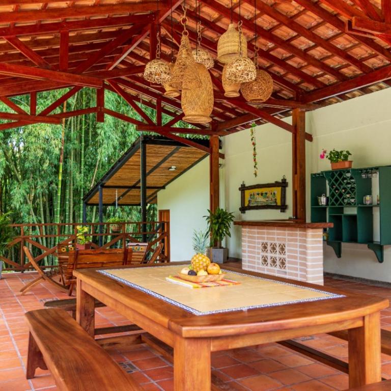 Agradable cabaña cafetera con jacuzzi a 12 min del centro de pereira - Chalet de 2 dormitorios - 7