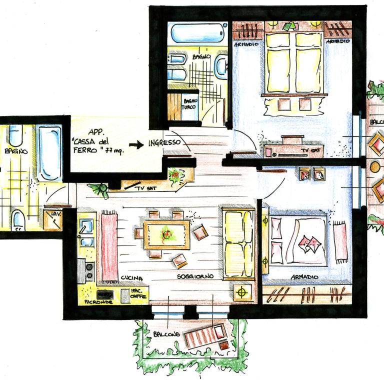 Chalet Mattias - Appartamento Luxury con 2 Camere da Letto - 15