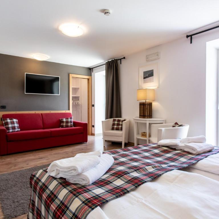 Ciasa Alpina Relax Hotel - Camera Quadrupla Premium - 1