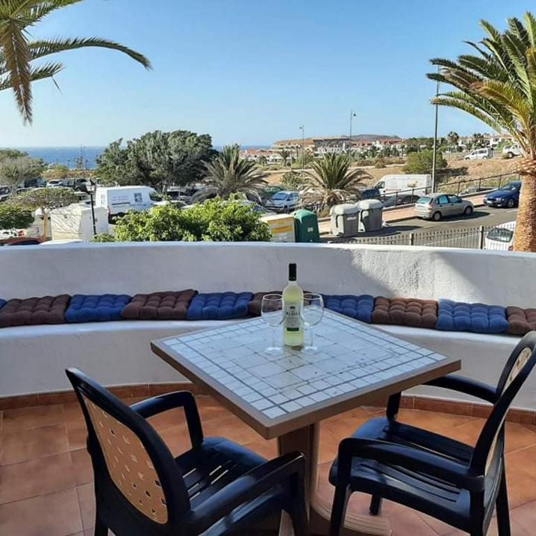 Apartament i basen na Teneryfie, Rayo de Sol ex Parque Albatros - Estudio con terraza - 5