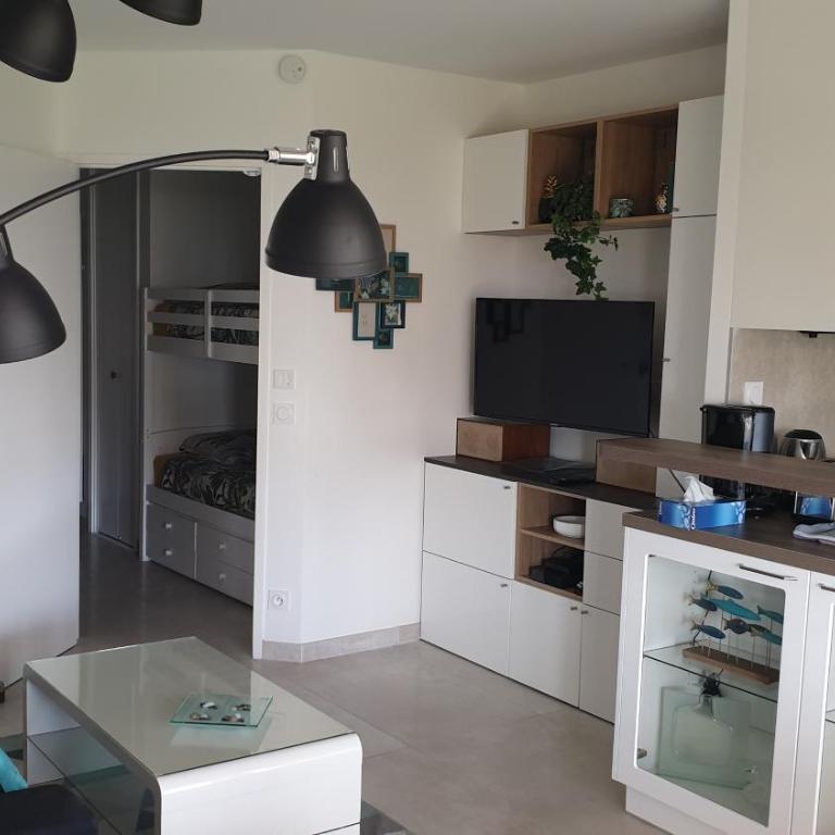 Garden and beach sea view apartment Cannes - Appartement 2 Chambres - 40