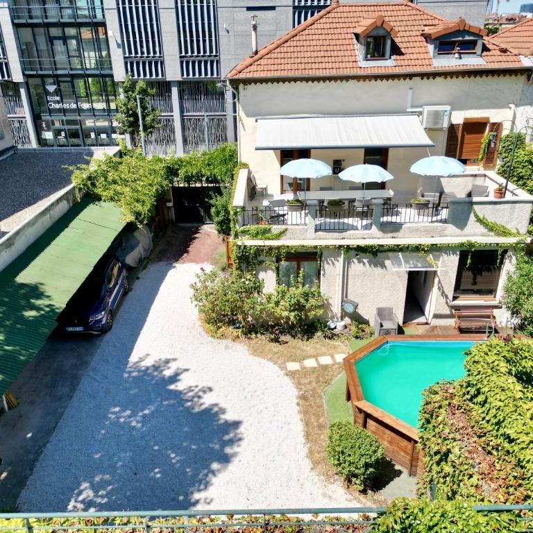 B&B "Clos Feuillat" - Chambre Double - Vue sur Piscine - 6