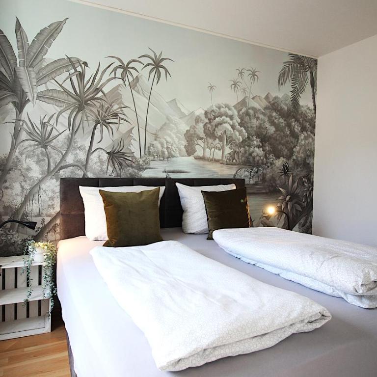 Ruhe im Zentrum Privatparkplatz&Panorama-Erker - Apartment mit 2 Schlafzimmern - 1