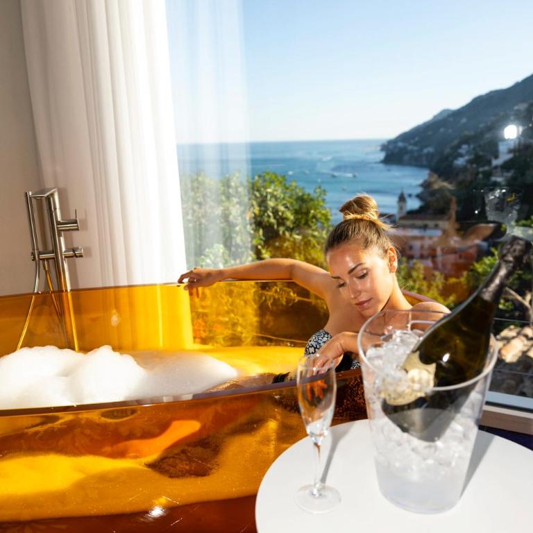 Decori Suites Amalfi Coast - Camera Quadrupla con Vista Mare - 25