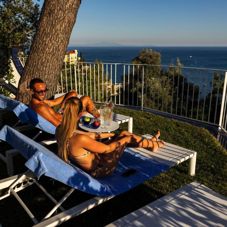 Decori Suites Amalfi Coast - Camera Quadrupla con Vista Mare - 47