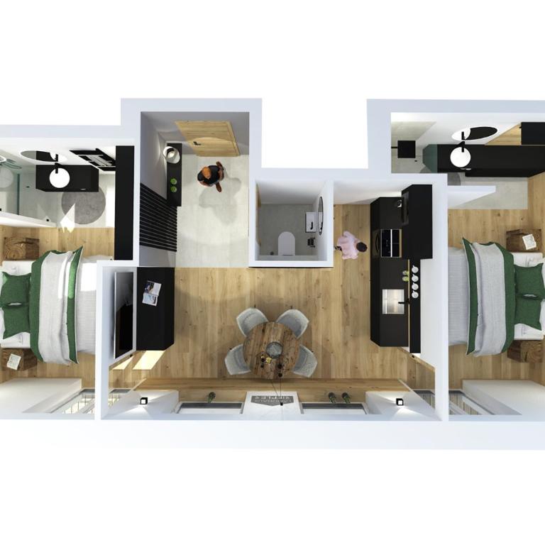 Landhaus Riepler - Apartment mit 2 Schlafzimmern - 4